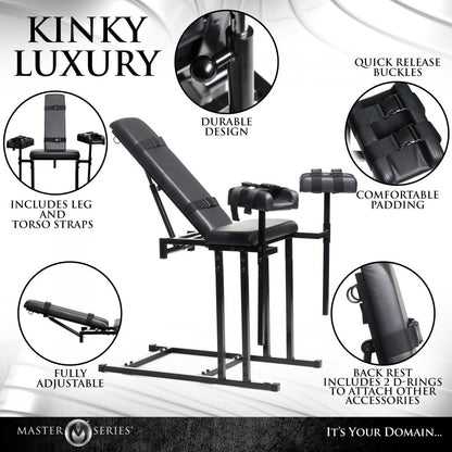 Obedience Adjustable Bondage Chair