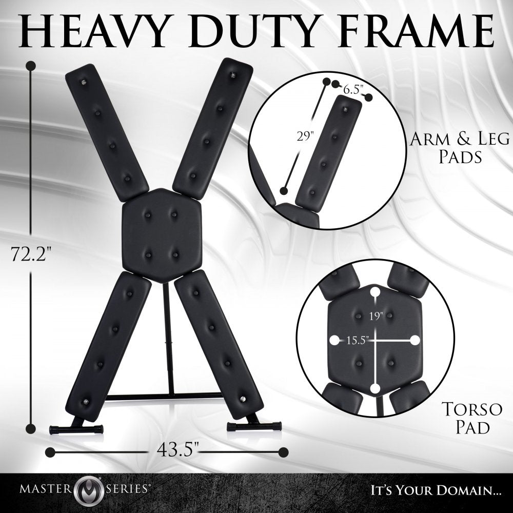 Deluxe Portable St. Andrew's Cross