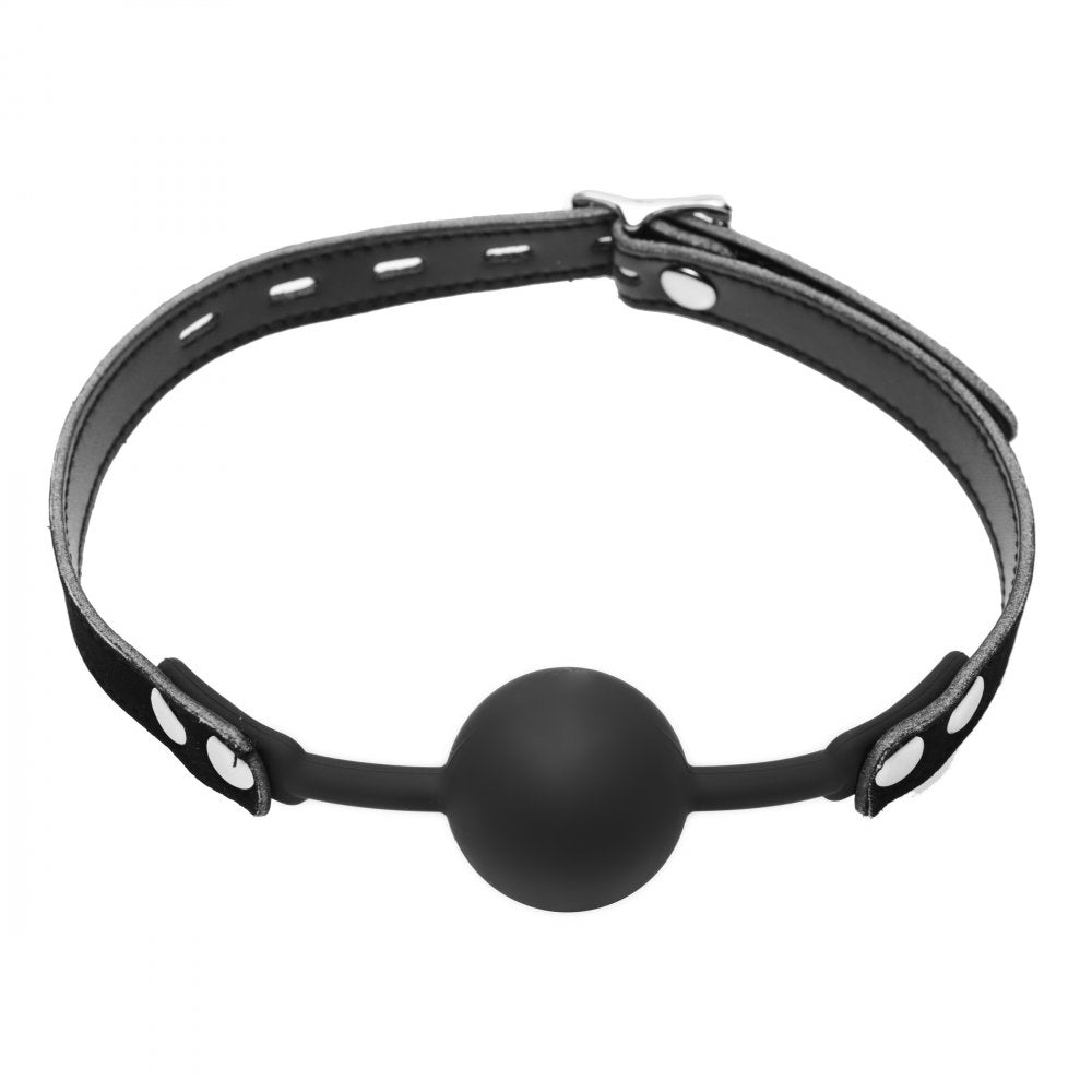 Premium Locking Silicone Comfort Ball Gag