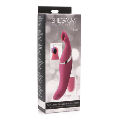 Intense 2-in-1 Clit Stimulator and Vibrator