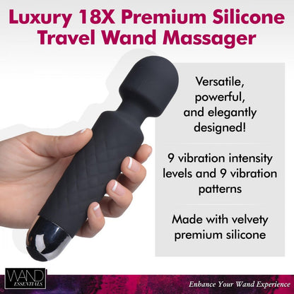 Luxury Silicone Travel Wand