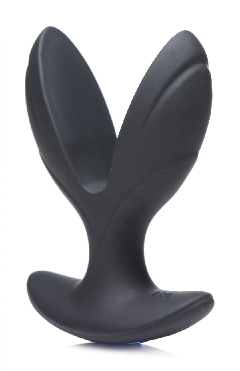 Electro-Spread Vibrating and E-Stim Silicone Butt Plug