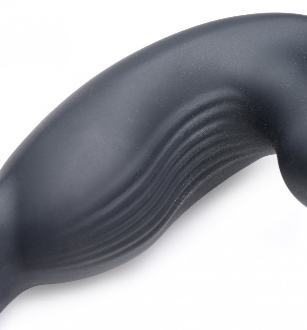 Milking and Vibrating Prostate Stimulator with Cock and Ball Harness