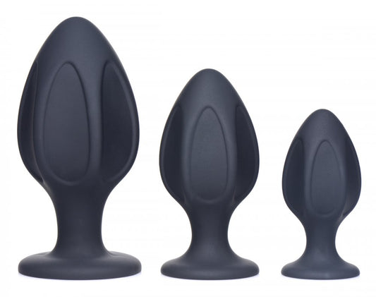 Triple Silicone Anal Trainer Set