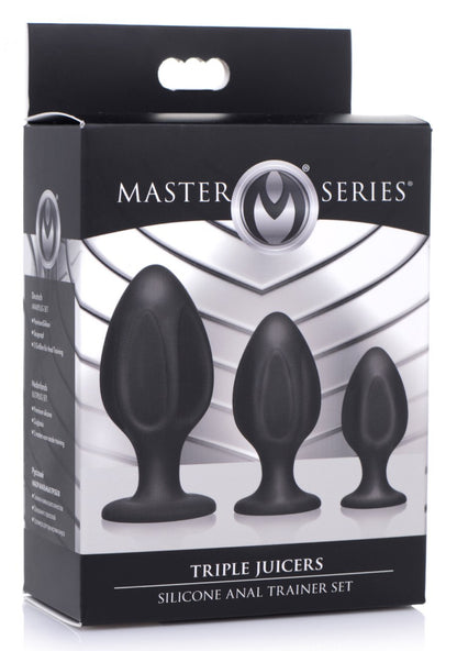 Triple Silicone Anal Trainer Set