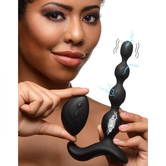 Shock-Beads - Vibrating & E-Stim Anal Beads