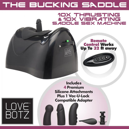 The Bucking Saddle Thrusting and Vibrating Machine