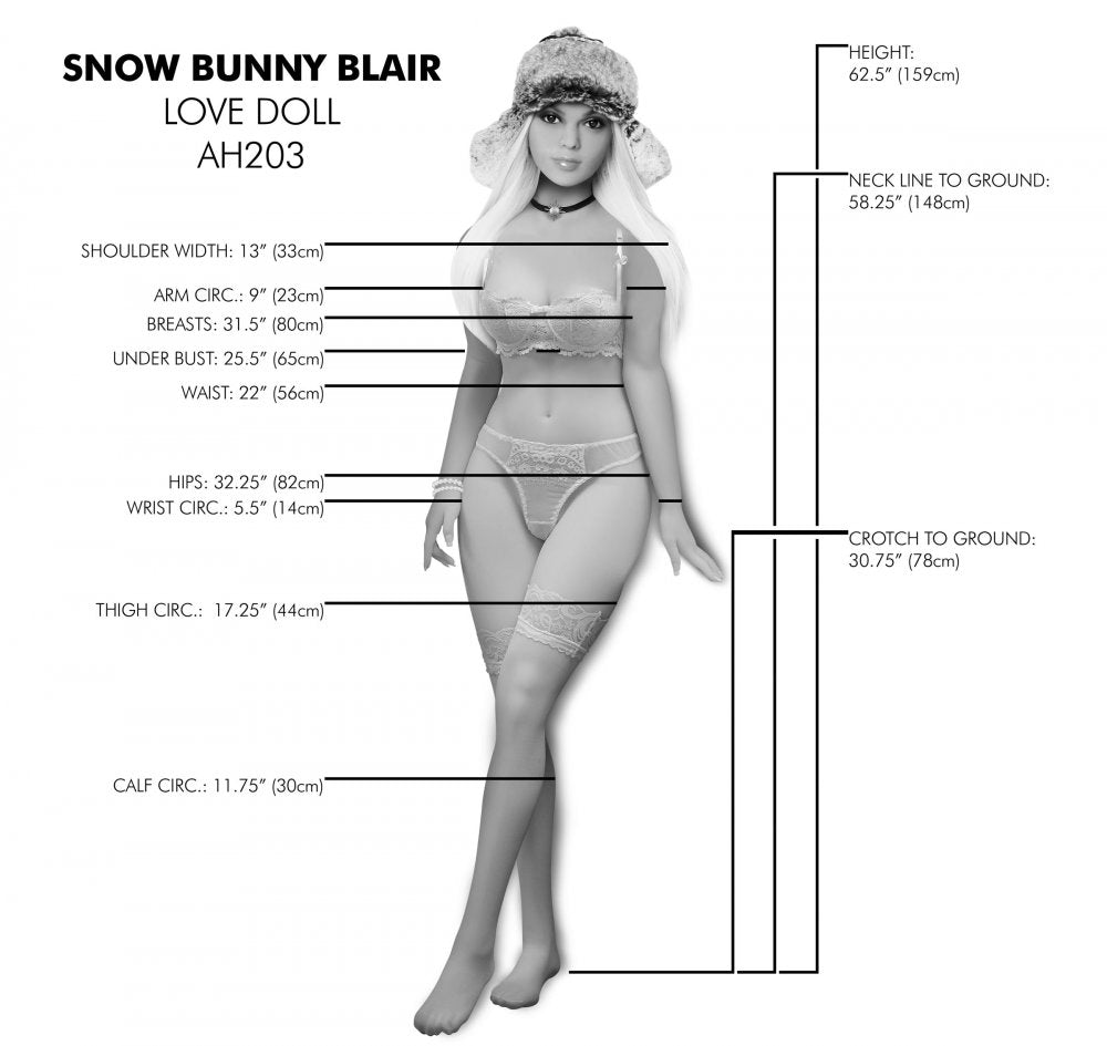 Snow Bunny Blair - Love Doll