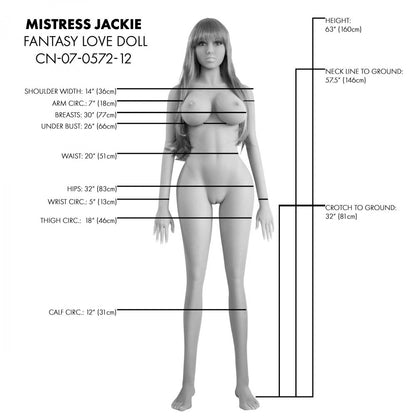 Mistress Jackie - Life Size Sex Doll