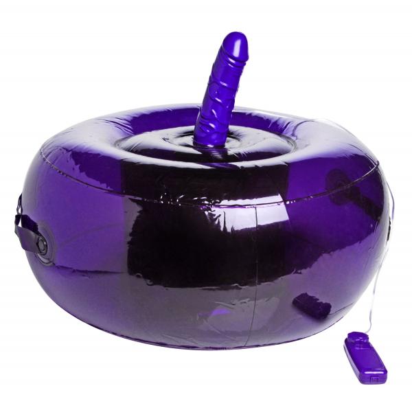 Inflatable Seat With Vibrating Dildo