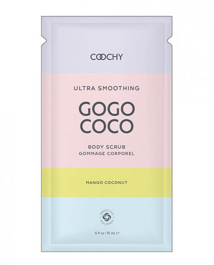 Coochy - Ultra Smoothing Body Scrub - Mango Coconut (0.35 Oz Foil)