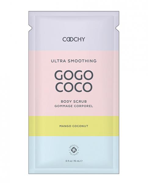 Coochy - Ultra Smoothing Body Scrub - Mango Coconut (0.35 Oz Foil)