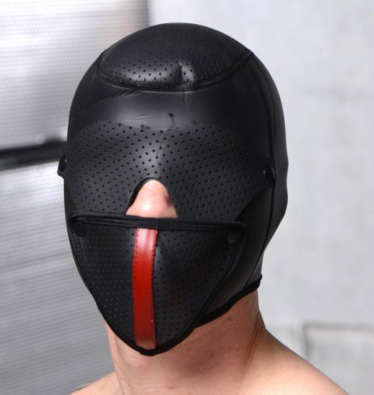 Scorpion Hood with Removable Blindfold and Face Mask