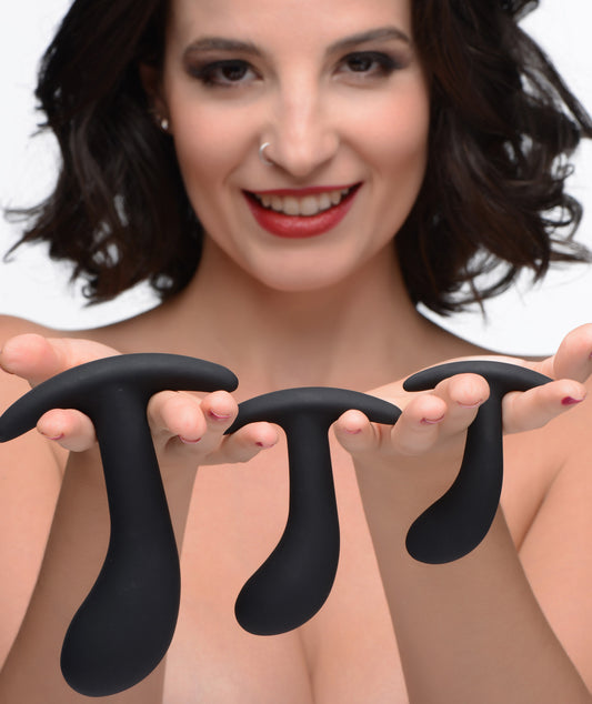 3 Piece Curved Anal Trainer Set